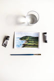 100 Days of Art Study no. 97 - Acrylic Landscape Painting