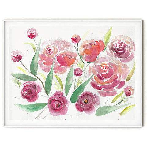It Was In Me All Along - Original Watercolor Floral Painting