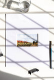 tiny acrylic landscape painting of Utah - Flavia Bennard