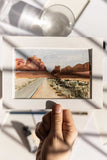 tiny Utah acrylic landscape painting - Flavia Bennard