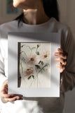Flavia Bennard soft pink watercolor flowers