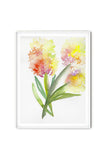 "Hydrangea In Bloom" Original Watercolor Floral Painting