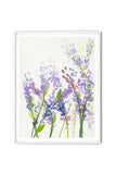 Lavender Poetry - Original Watercolor Floral Painting