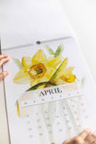 2022 Watercolor Floral Calendar
