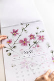2022 Watercolor Floral Calendar