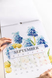 2022 Watercolor Floral Calendar