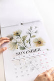 2022 Watercolor Floral Calendar