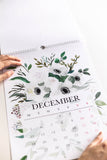 2022 Watercolor Floral Calendar