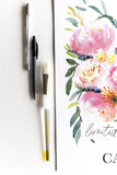 2022 Watercolor Floral Calendar
