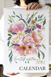 2022 Watercolor Floral Calendar