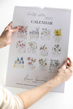 2022 Watercolor Floral Calendar