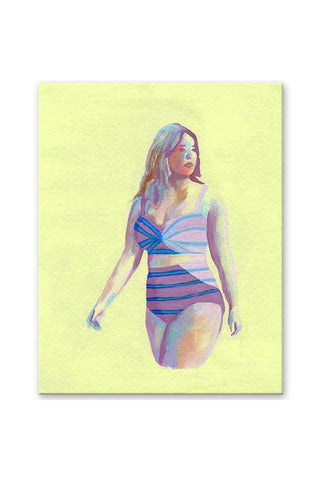 "Sun Kissed" - Body Positive Art - Original Painting