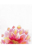 "Dahlia in Bloom" - Watercolor Botanical Original Painting