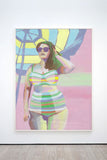 "Pretty in Pink" - Vertical Canvas Print - Body Positive Art