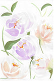 Three-Part Love Story - Original Watercolor Floral Painting