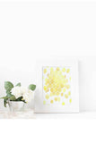 "Aussi Doux Que Le Miel" - Watercolor Abstract Original Painting